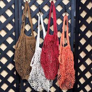 Mesh Market Bag Choice of Color NEW